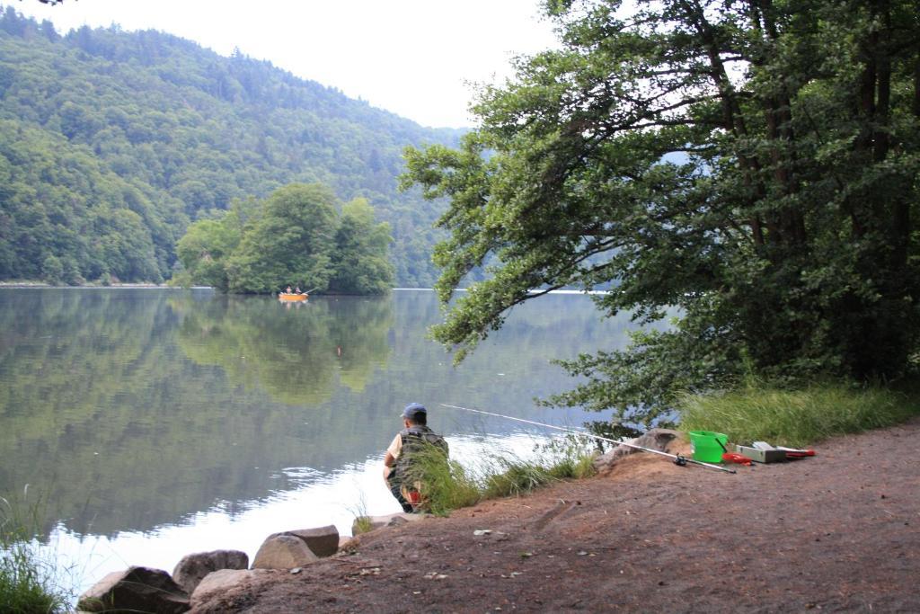 Hotel Restaurant Le Grillon Chambon-sur-Lac Kültér fotó